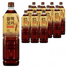 하이트진로 블랙보리 음료, 1.5L, 12개