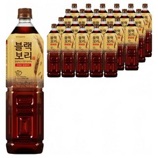 하이트진로 블랙보리차 음료, 1.5L, 24개