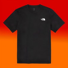 [국내정식매장] 노스페이스 반팔티 티셔츠 COTTON BASIC S/S R/TEE 3 - BLACK