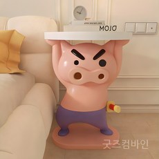 굿즈컴바인 스토어 크레용신짱구 부리부리대마왕 테이블 자체제작 한정판, 1세트(50cm)