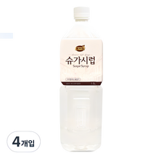 리치스 슈가시럽, 1.5L, 4개