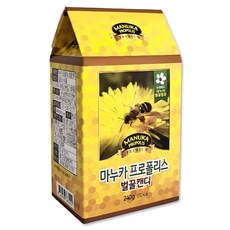 마누카 프로폴리스 벌꿀캔디, 240g, 1개 - 천비캔디