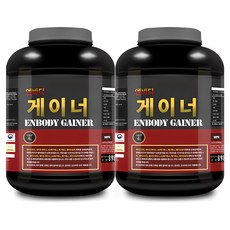 엔바디 1+1 게이너 단백질보충제 아미노400 증정, 4kg, 2개