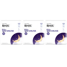 화이트 입는오버나이트, 대형, 8개입, 3개