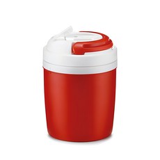 로이첸 미니비 보냉보온통, 레드, 3L, 1개