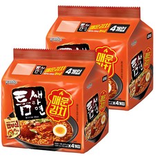 틈새라면 매운김치 120g, 8개