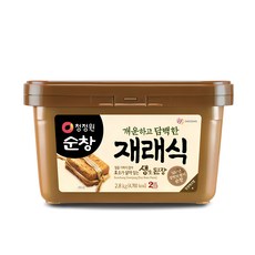 청정원순창 재래식 생된장, 2.8kg, 1개