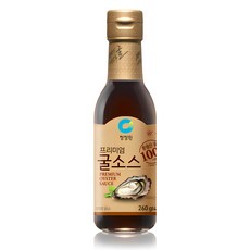대상 청정원 프리미엄 굴 소스, 260g, 1개 - 이미지 1