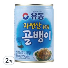 유동 골뱅이 자연산 유동, 300g, 2개