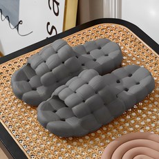 더자카 논슬립 물빠짐 욕실화, 그레이, 1개