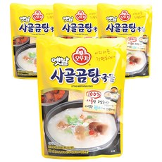 오뚜기옛날 사골곰탕 국물, 500ml, 4개