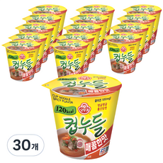 오뚜기 컵누들 매콤한맛 37.8g, 30개