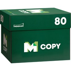 MCOPY 80gsm 복사용지, A4, 2500개 - 디에이알파