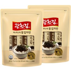 광천김 참 미니미스틱 김자반, 70g, 2개 - 자연나라김자반