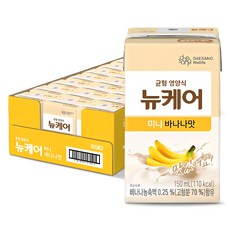 뉴케어 바나나맛 환자영양식, 150ml, 24개