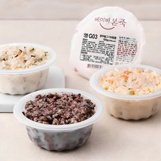 베이비본죽 유아식 영양밥 13개월이상 한우불고기비빔밥 180g + 닭고기찹쌀영양밥 180g + 치즈새우계란밥 180g + 베리까망영양밥 180g A세트, 1세트