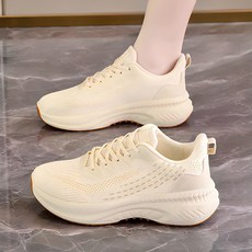 Modern Fashion 여성 메쉬 키높이 런닝화 발편한 워킹화 운동화