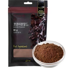 브레드가든 템퍼링이 되어있는 코코아파우더, 80g, 1개입, 1개