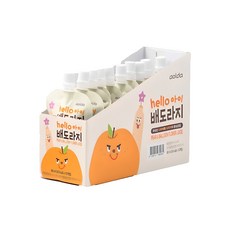 아올다 hello 아이 배도라지 주스 80ml x 10p, 혼합맛(배/도라지), 10개 - 파스퇴르아이생각