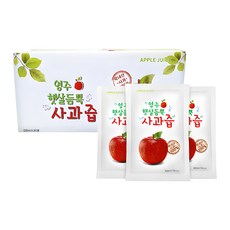 영주 햇살듬뿍 사과즙, 100ml, 30개