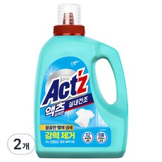 액츠 퍼펙트 실내건조 액상세제 본품, 3.2L, 2개 - 엣츠