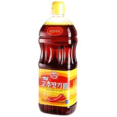 오뚜기옛날 고추맛기름, 1.5L, 1개