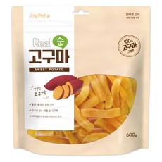 굿데이 조이펫 강아지 리얼 순 건조간식, 고구마, 600g, 1개 - 가수분해간식