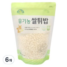 유아용 오가닉스토리 유기농 쌀튀밥, 6개, 80g