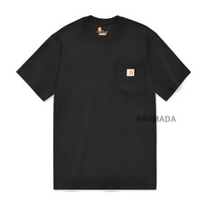 칼하트 포켓 반팔티셔츠 K87