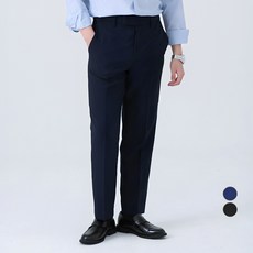 캐럿 남성 구김 적은 슬림 스트레이트핏 히든밴딩 스판 슬랙스