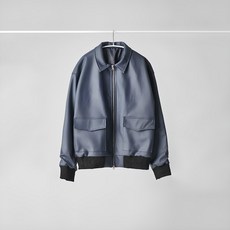 애플리 남성용 LIP 프린팅 투웨이 오버핏 레자 자켓 APP001