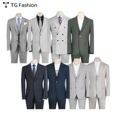 [티지패션 TG패션]슬림핏 봄여름 남성 정장세트 모음 70%할인 95~110사이즈