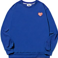 팀스핏 남성용 SACRAMENTO 스몰로고 고중량 맨투맨 티셔츠