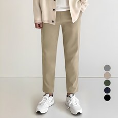 어나더디 남성용 일자 스판 밴딩 팬츠