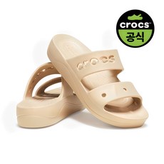[크록스] 공식 여성 BAYA PLATFORM SANDAL CHAI (24SWSD208188)