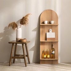 [쿠폰할인] 삼익가구 대니시 전면책장 매거진랙 3단 북선반(2color)