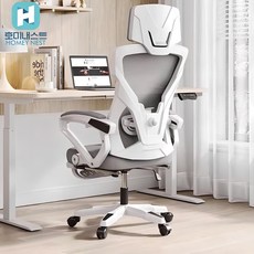 Homey Nest 컴퓨터의자 사무용 사무실 공부용 각도 조절 승강 가능 발받침대, 그레이