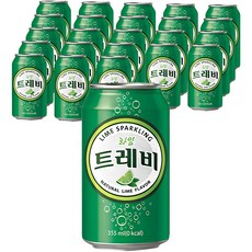 트레비 탄산수 라임, 355ml, 24개