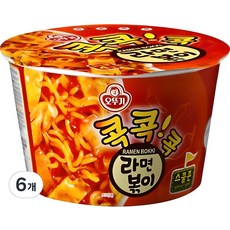 오뚜기 콕콕콕 라면볶이 120g, 6개