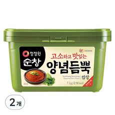 청정원순창 양념듬뿍 쌈장, 1kg, 2개