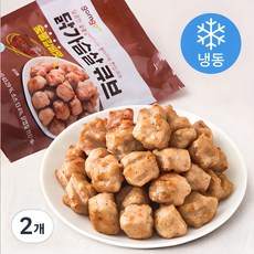 곰곰 닭가슴살 큐브 숯불갈비맛 (냉동), 100g, 1개입, 2개