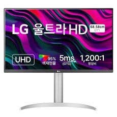 LG전자 4K UHD 울트라 모니터, 68.4cm, 27UP850N