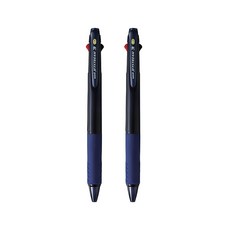제트스트림 3색볼펜 0.38mm, 네이비, 2개