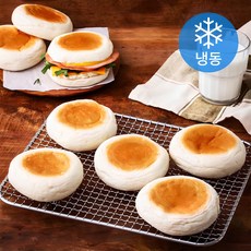 브레밀 잉글리쉬머핀 브레드 (냉동), 50g, 6개입, 1개 300g, 1개