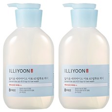 일리윤 세라마이드 아토 6 0 탑투토 바디워시, 500ml, 2개