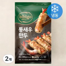 비비고 통새우 만두 (냉동), 200g, 2개