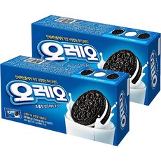 OREO 奧利奧 巧克力夾心餅乾 香草口味, 300g, 2盒