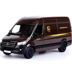 KiNSMART Mercedes Benz Sprinter UPS 版人偶, 1個