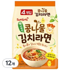 삼양 콩나물김치라면 115g, 12개