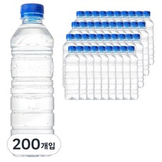 탐사수 무라벨, 500ml, 200개